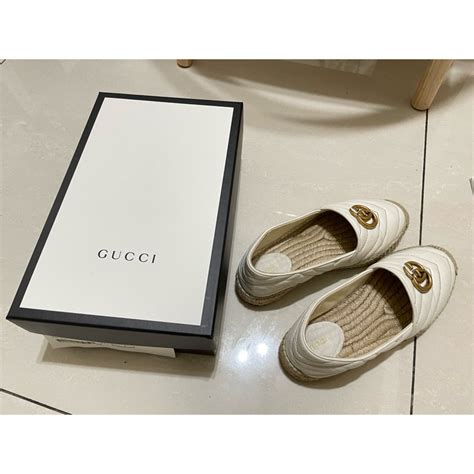 gucci 草編 鞋